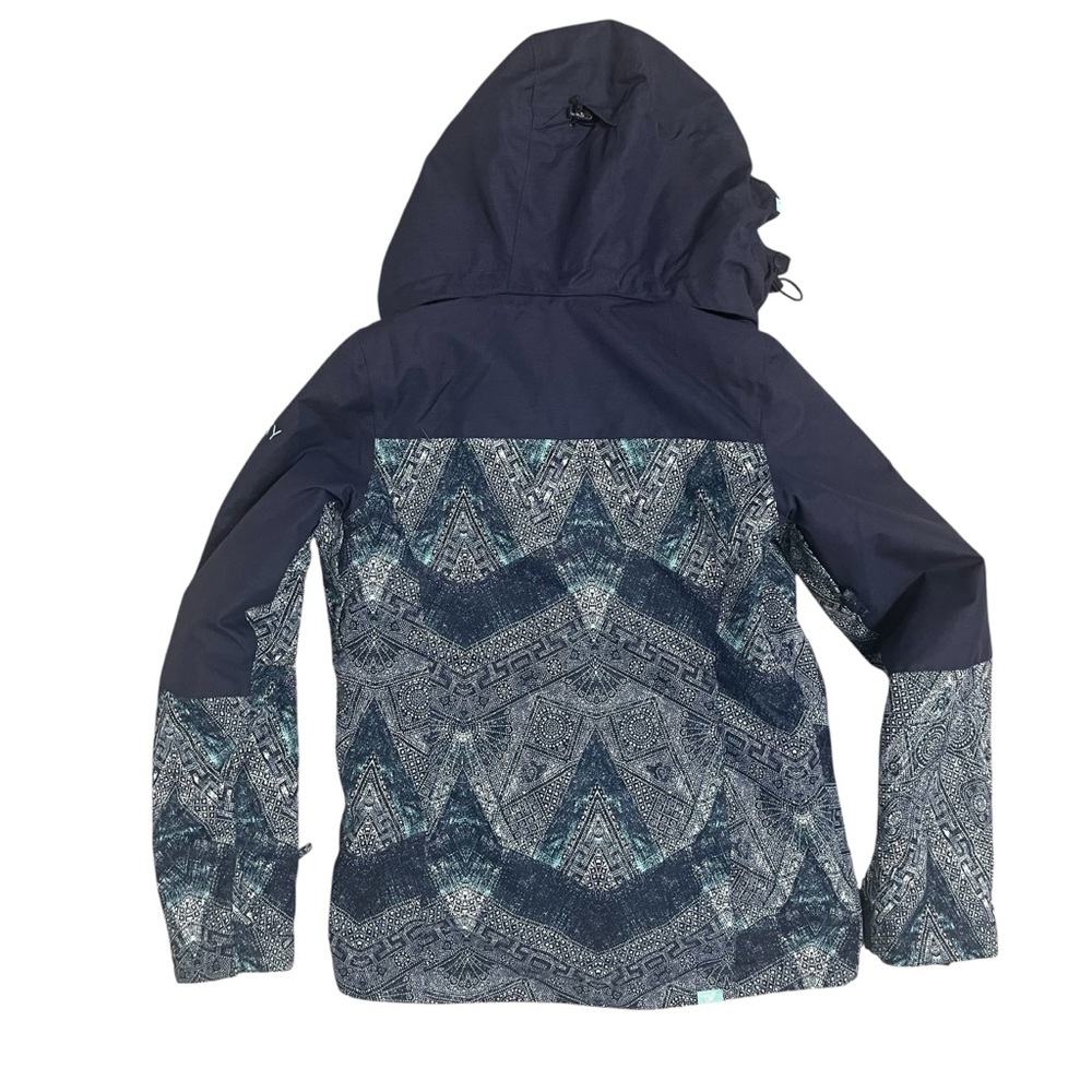 Roxy Jetty Block XS Women's Navy and Teal Ski Jacket Snowboarding - Picture 3 of 16